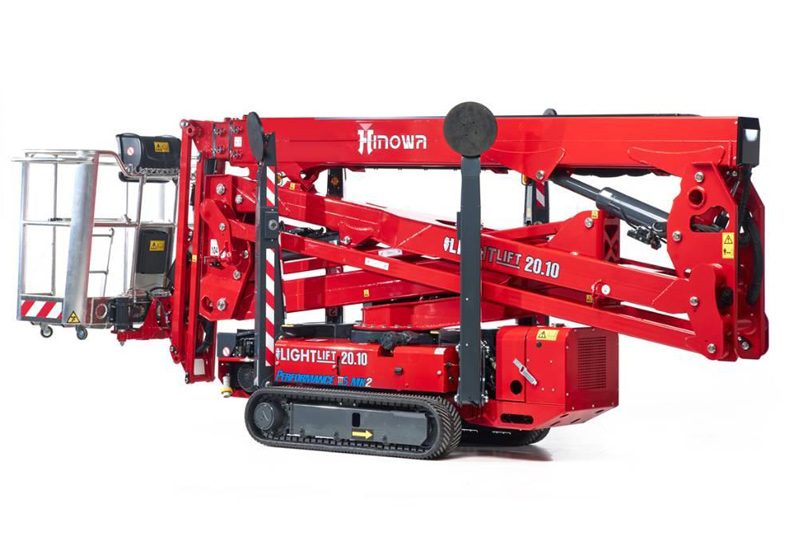 Hinowa 20.10 tracked spider boom access platform